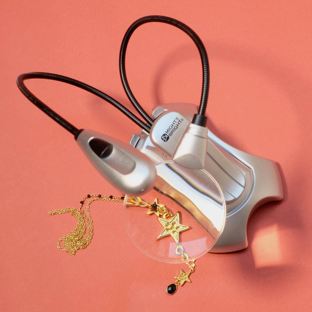 LED Desk Lamp with Magnifier - LED Craft Light & Magnifier