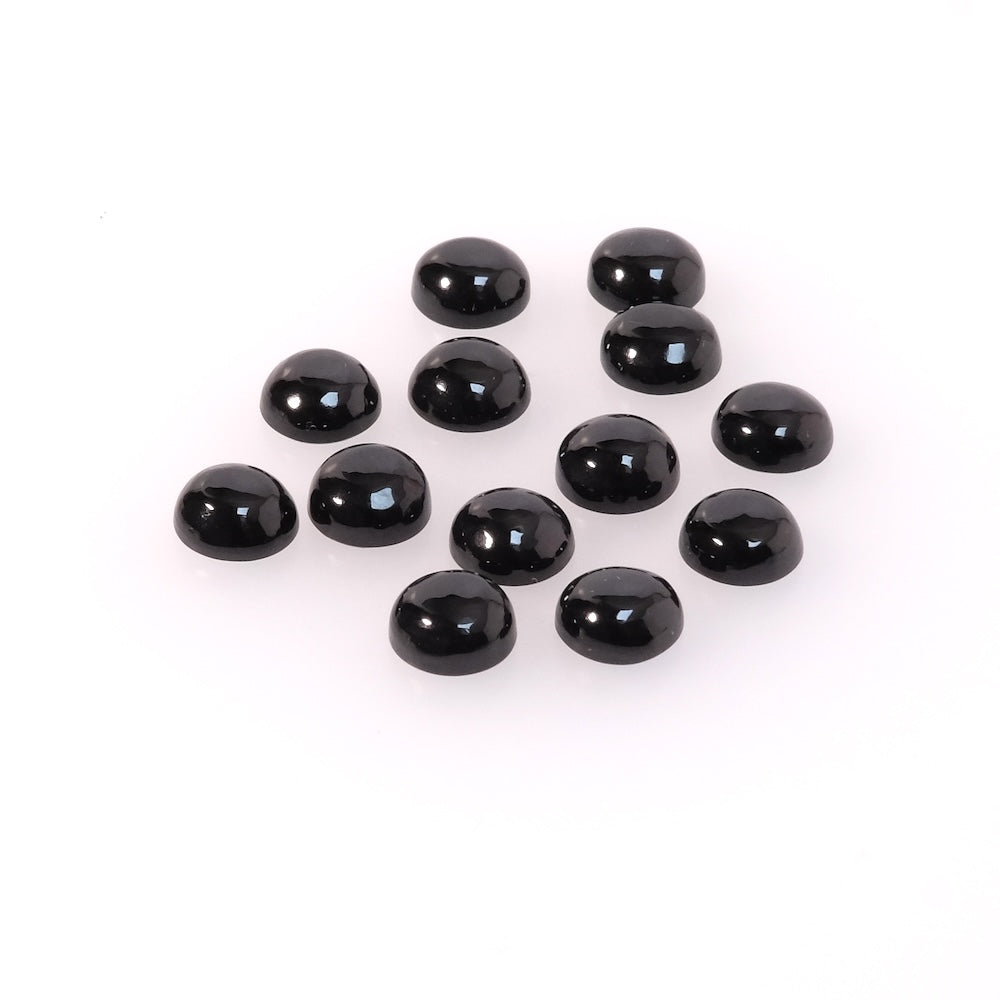 6mm Round Spinel Natural Stone Cabochon