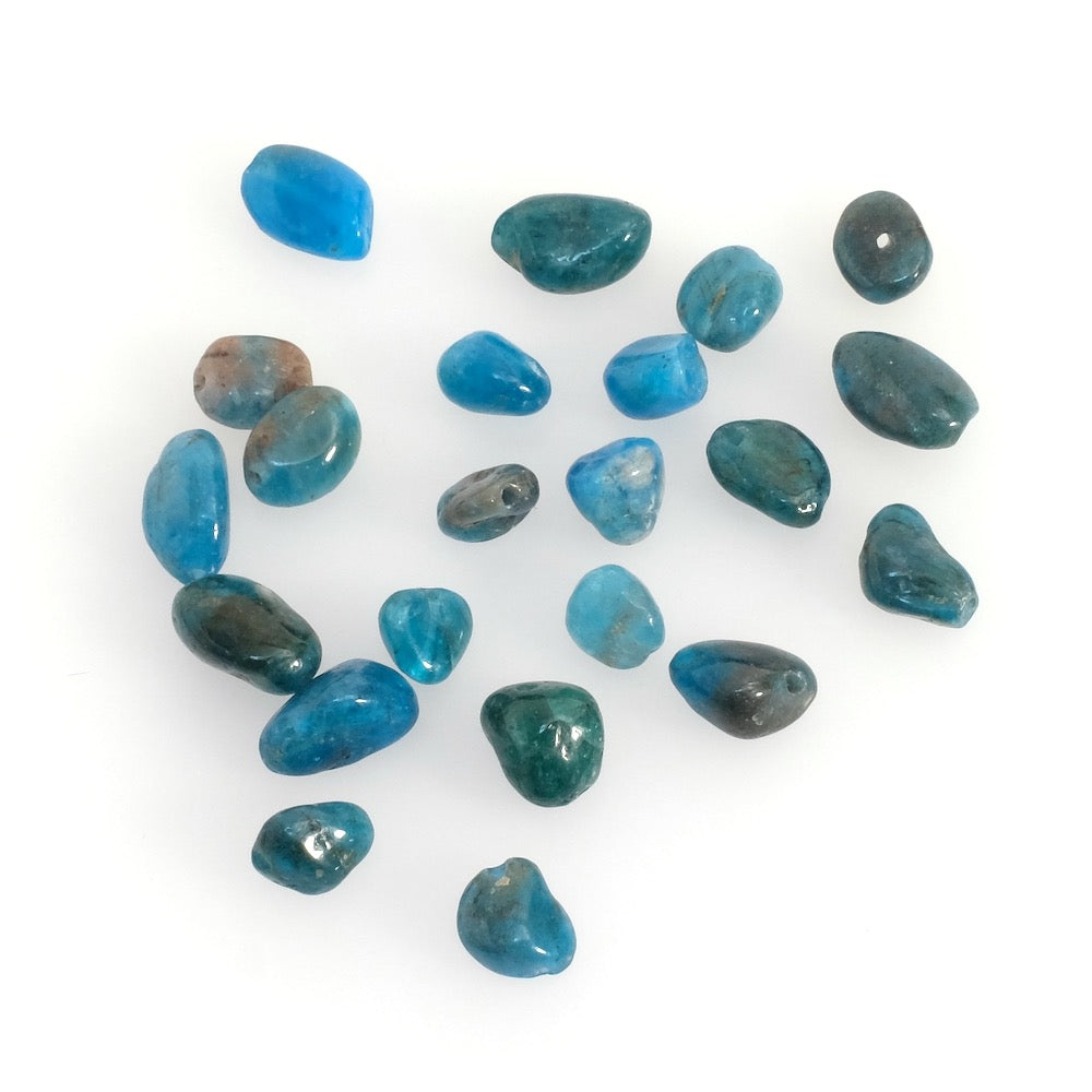 10 natural irregular Apatite beads