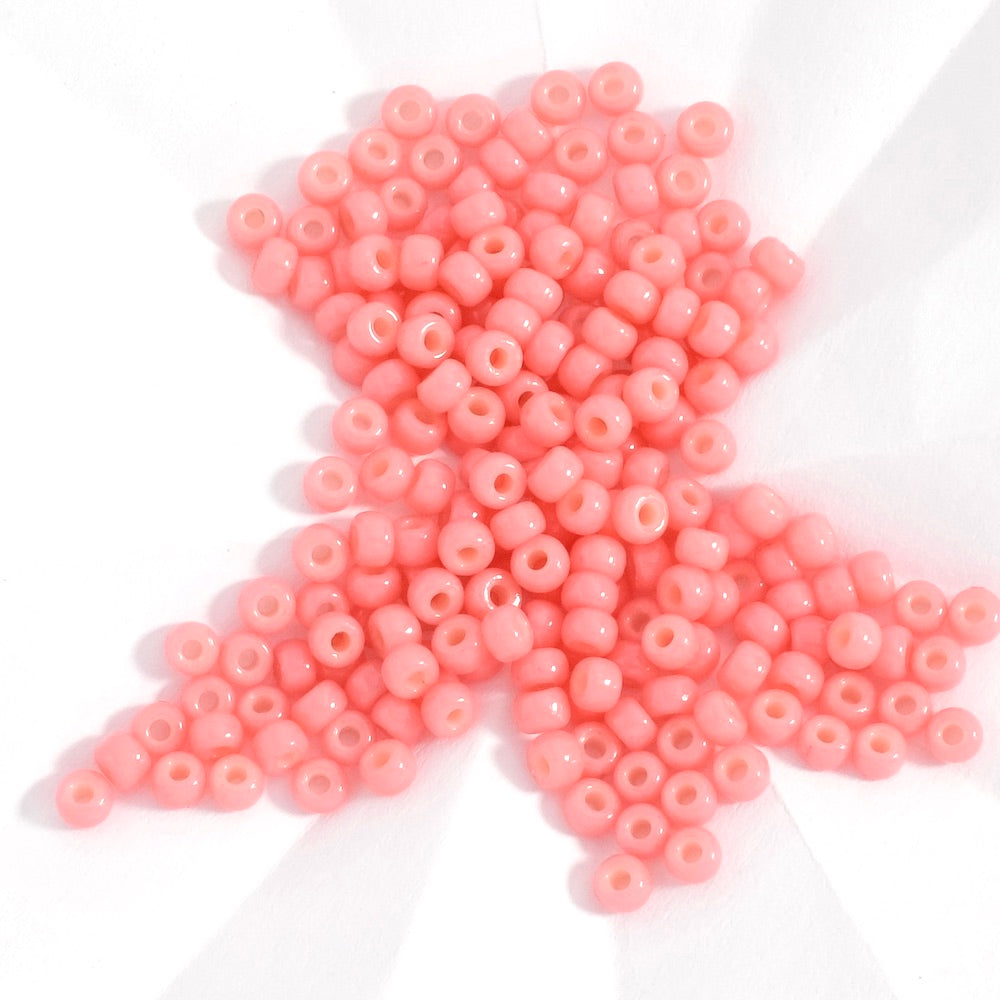 5 grams Miyuki Rocailles 8/0 N°465 pink beads