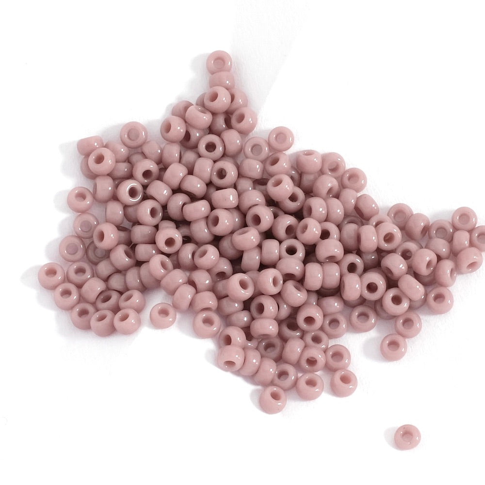 5 grams Miyuki Rocailles 8/0 N°410 parma beads