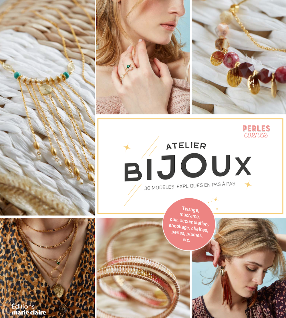 Perles Corner Jewelry Workshop Book - Marie Claire Edition