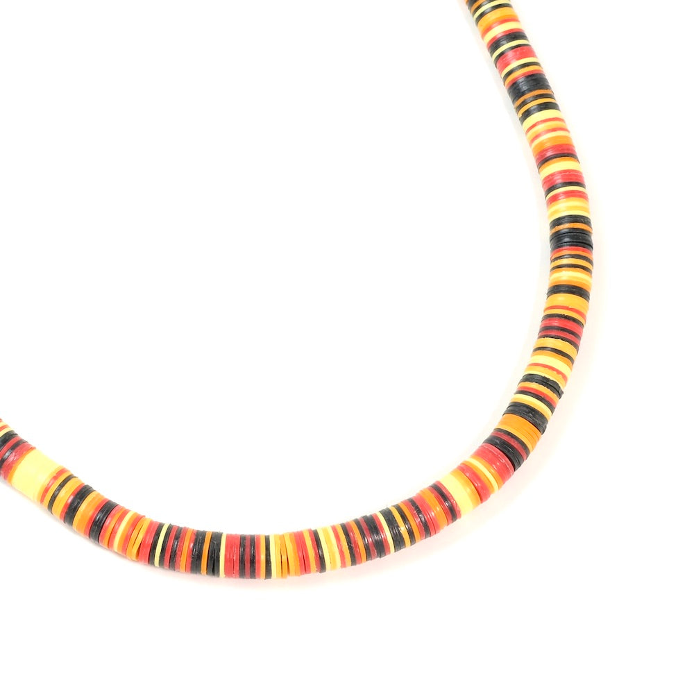 Genuine Heishi Mix 6mm African Vulcanite Vinyl Beads BAMAKO