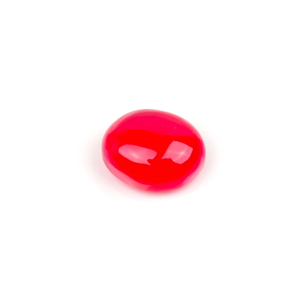 Oval 8 x 10mm Fuchsia Chalcedony Natural Stone Cabochon