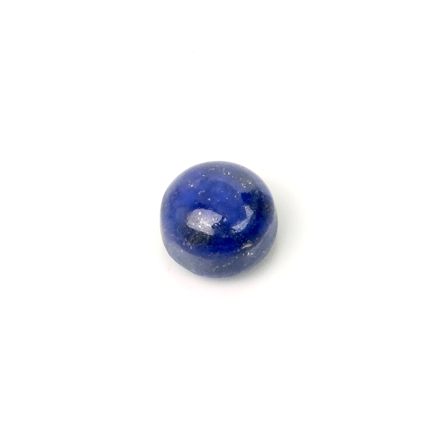 Round 7mm Natural Stone Cabochon - Lapis Lazuli