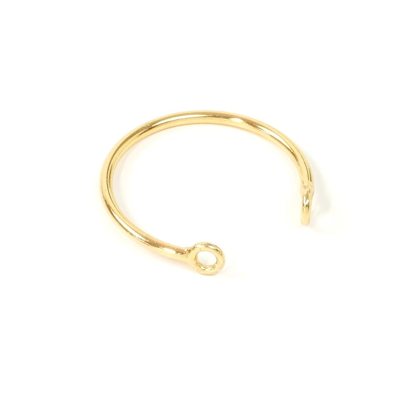 24K Gold Plated Bangle Ring (3 microns)