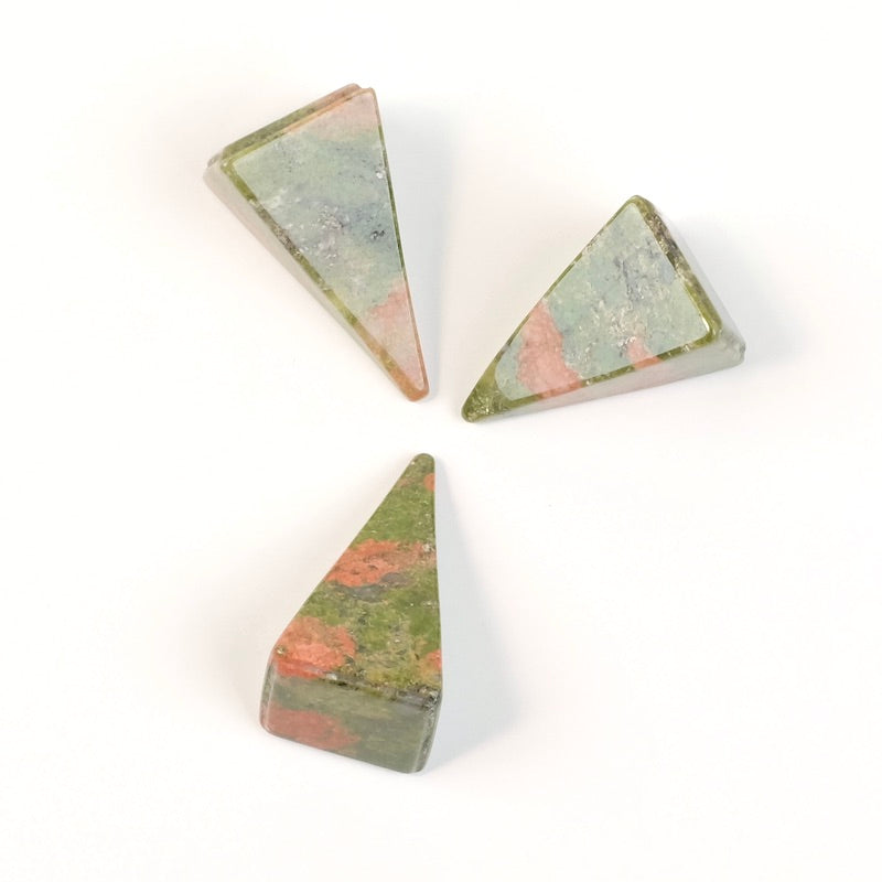 Unakite Pyramid - Pure Mineral