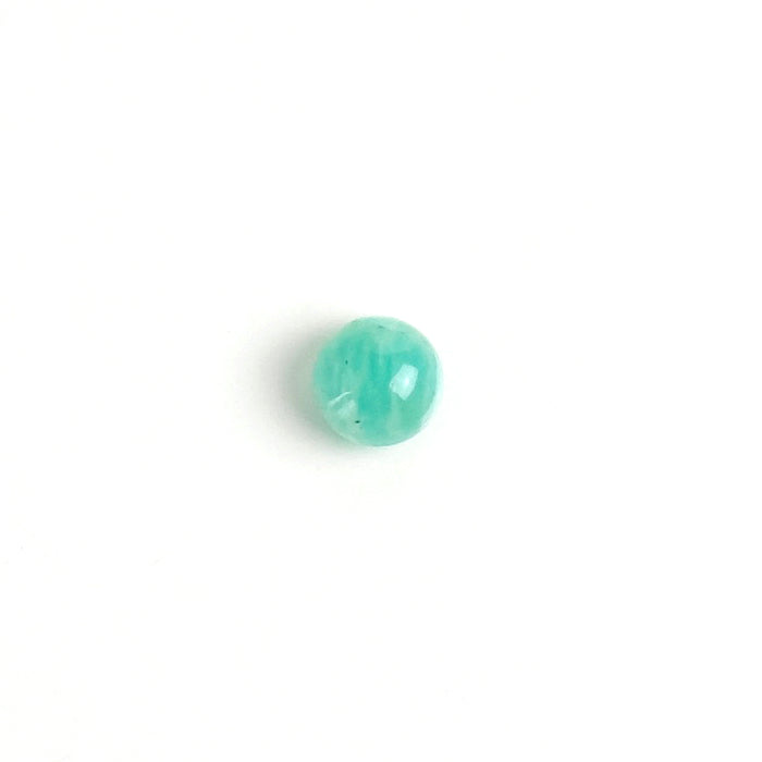 Round 6mm Amazonite natural stone cabochon