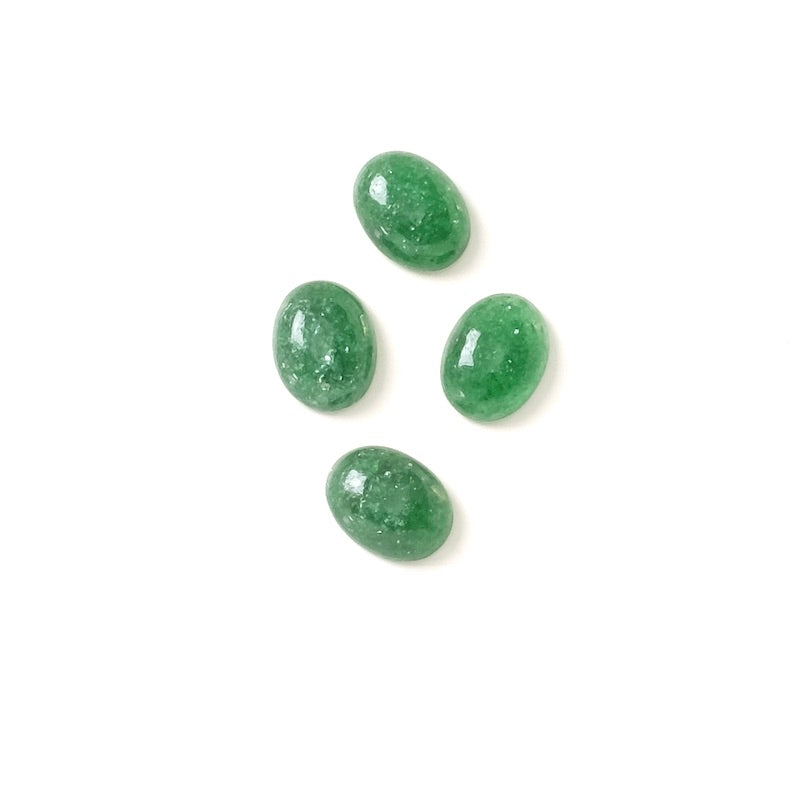 Natural stone Cabochon Oval 6 x 8mm Aventurine