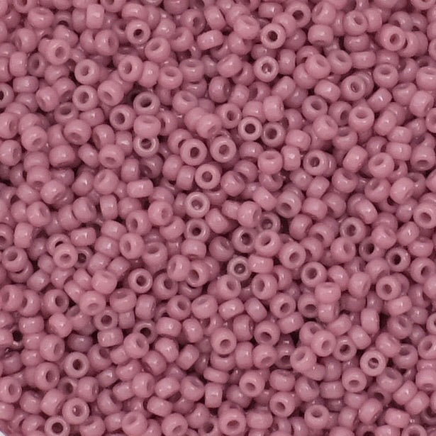 5 grams of Miyuki Rocailles pearls 15/0 Duracoat opq Hydrangea n ° 4487