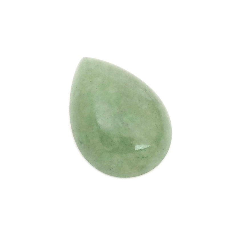 Natural stone Cabochon Goutte 25 x 18mm Aventurine