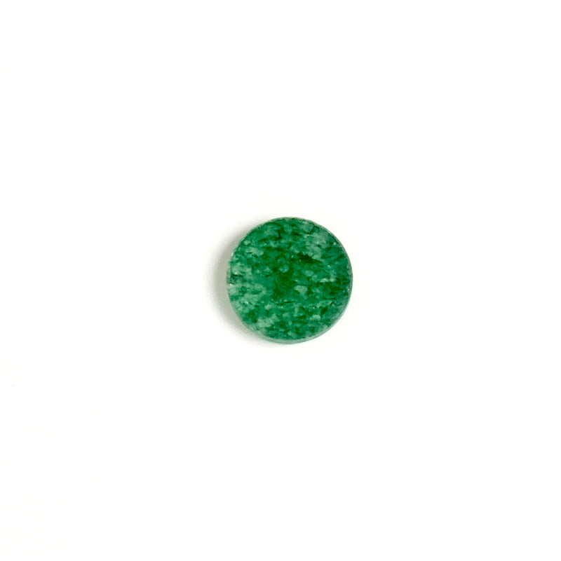 Natural stone cabochon flat 8mm Aventurine
