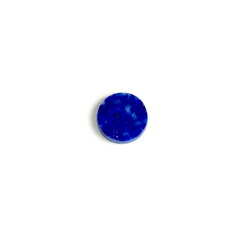 Natural stone cabochon flat 8mm Lapis Lazuli