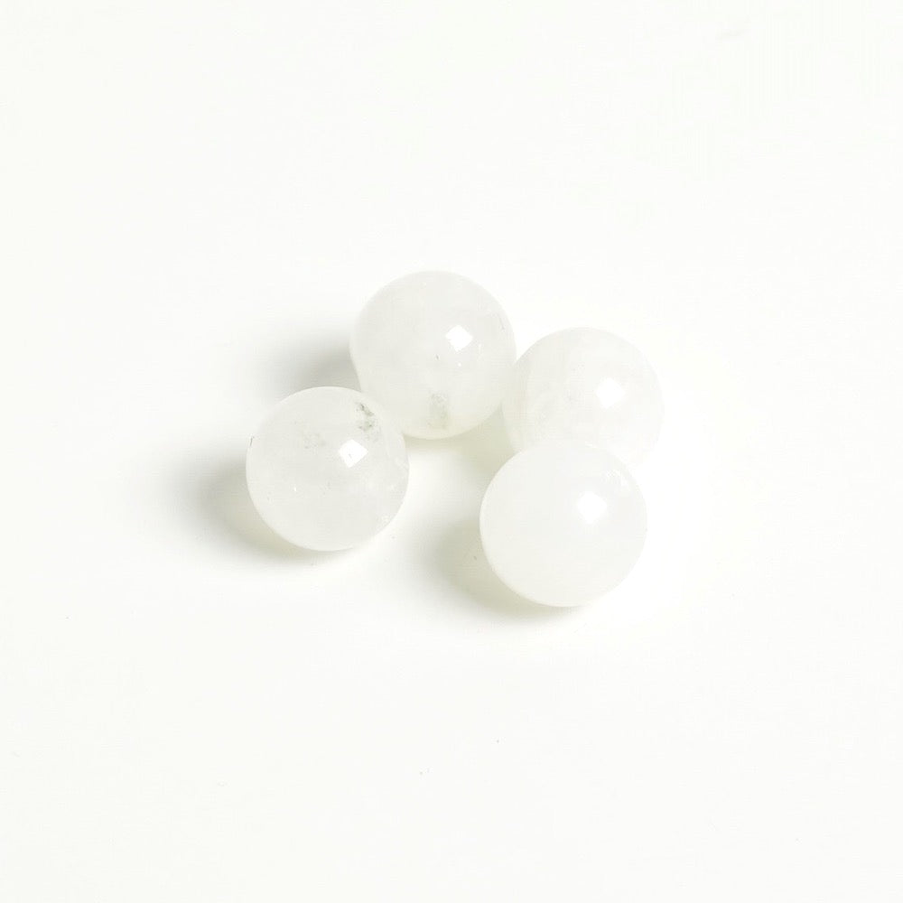 6 round 6mm natural Moonstone beads