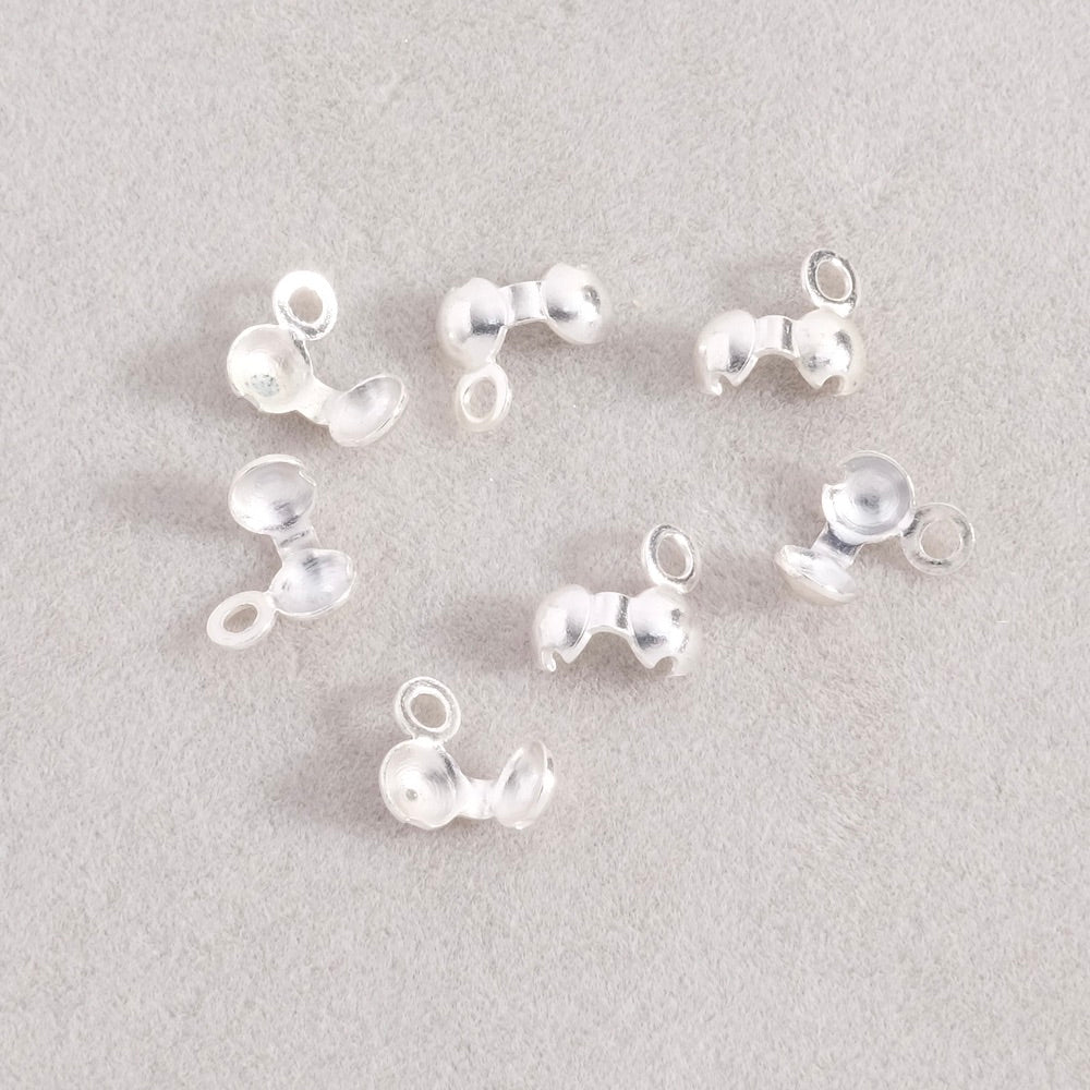 6 Premium 925 silver-plated brass bow covers