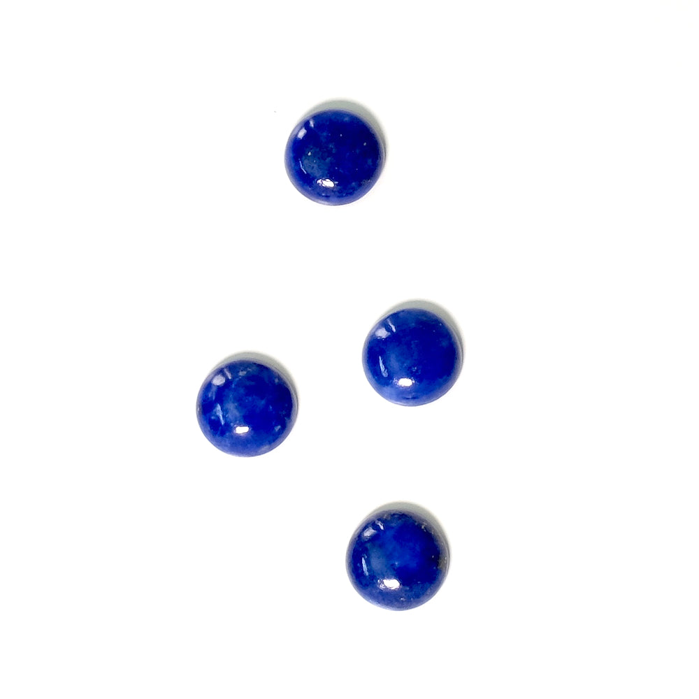 Natural stone cabochon 8mm Lapis Lazuli