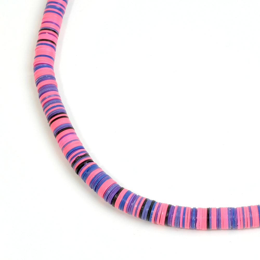 Genuine Heishi Mix 6mm African Vulcanite Vinyl Beads IBIZA