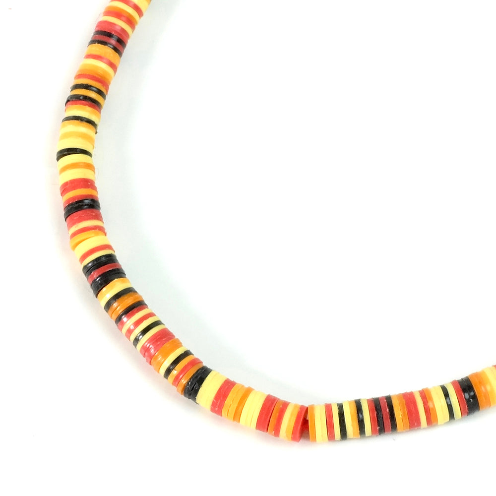 Genuine Heishi mix 4mm African Vulcanite vinyl beads DAKAR