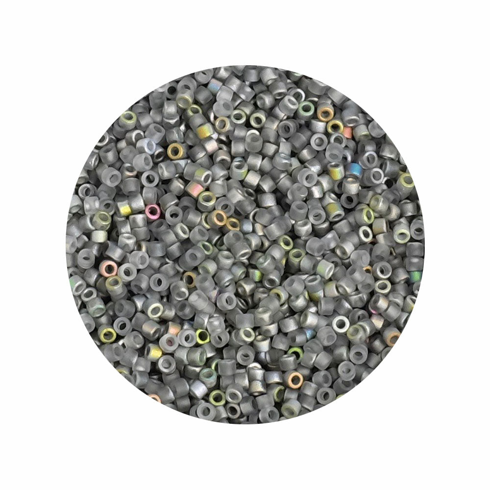 8 grams of Miyuki Délica 11/0 Vitrail Matte DB2203 beads