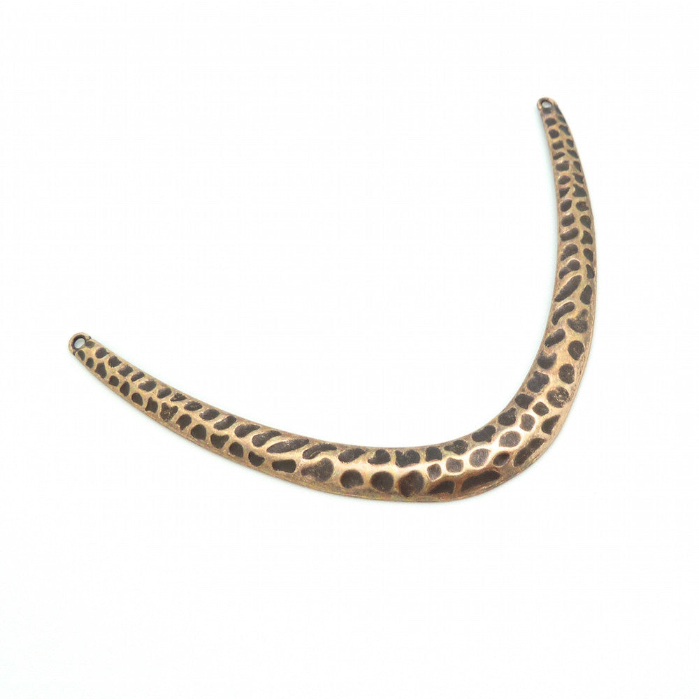 Bronze Zamak intermediate connector for necklace bibs 