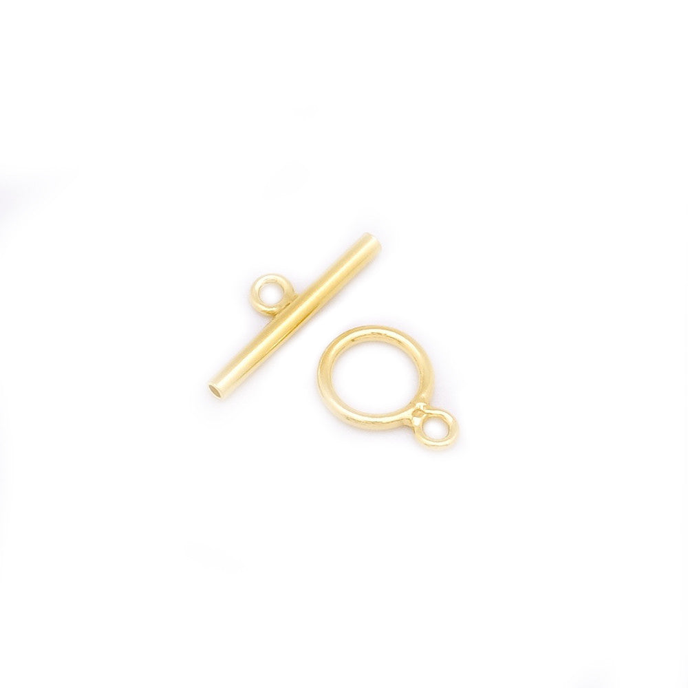 10mm Vermeil Toggle Clasp