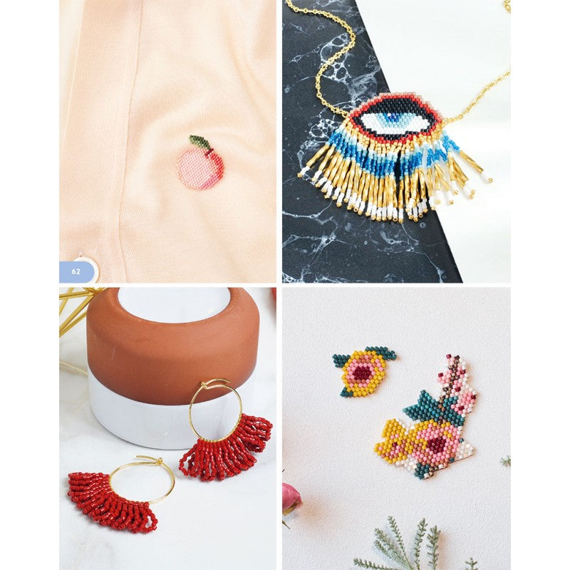 Book &amp;quot;Bead Weaving&amp;quot; by &lt;tc&gt;Perles Corner&lt;/tc&gt; published by Créapassions